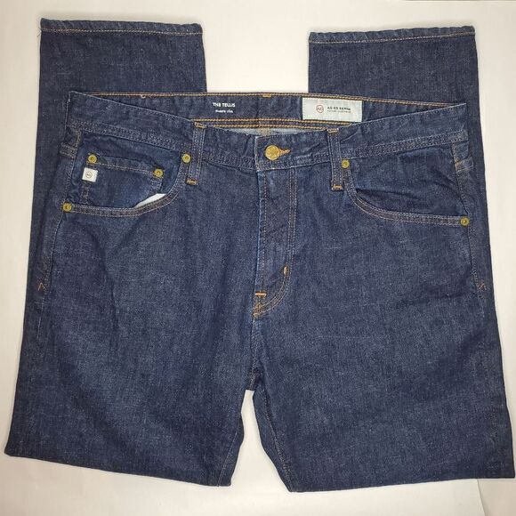 Men's Tellis AG-ed Modern Slim Denim Jeans Size 34 - Picture 5 of 10